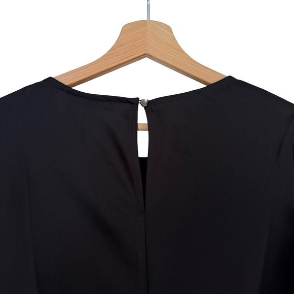 NEW J. Crew Winter Garden Dress Sz 6 Black - Picture 6 of 11